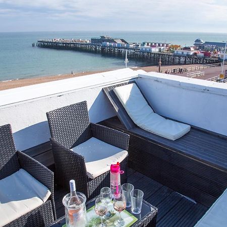 Seagulls Nest Beachfront Apartment With 3 Bedrooms Hastings Bagian luar foto