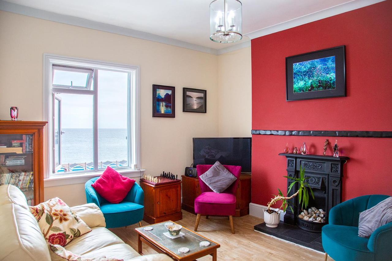 Seagulls Nest Beachfront Apartment With 3 Bedrooms Hastings Bagian luar foto